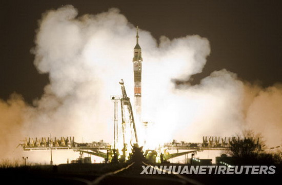 12月21日，俄羅斯“聯盟TMA-17”載人飛船在哈薩克斯坦境內的拜科努爾航天發射中心發射升空。