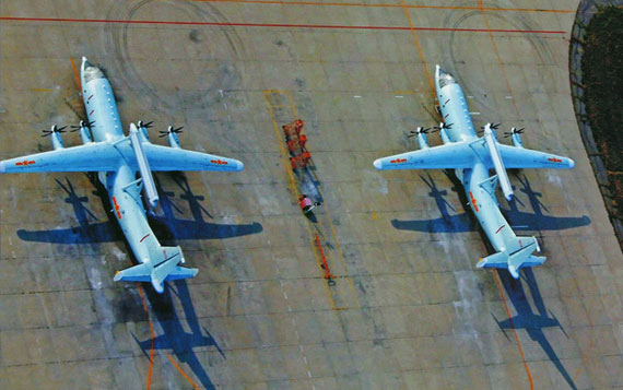 國(guó)產(chǎn)空警200中型預(yù)警機(jī)已經(jīng)實(shí)現(xiàn)大批生產(chǎn)，靈活部署，兼用于出口。
