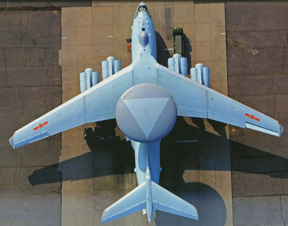 國(guó)產(chǎn)空警2000大型預(yù)警機(jī)主要用于區(qū)域預(yù)警。