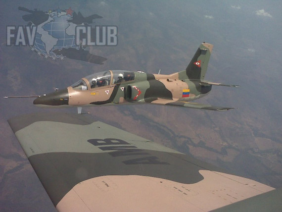 委內(nèi)瑞拉空軍的K-8教練機編隊