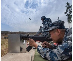 中部戰區空軍某新訓旅開始實彈射擊考核